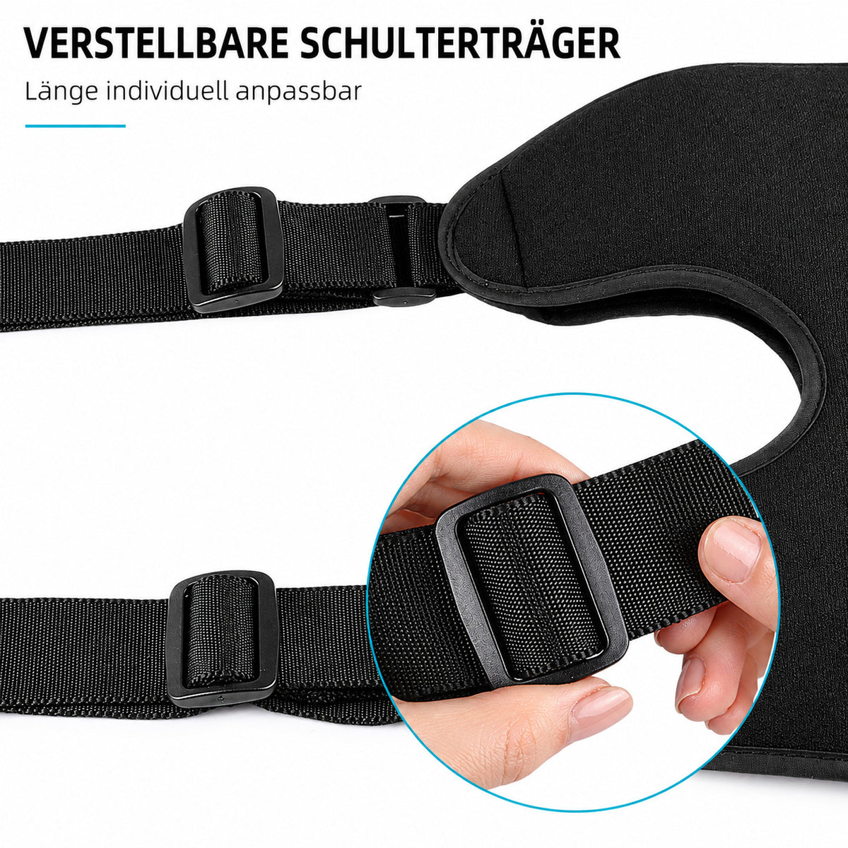 COOL-i Armschlinge mit Schultergurt, verstellbar & gepolstert, für linken und rechten Arm
