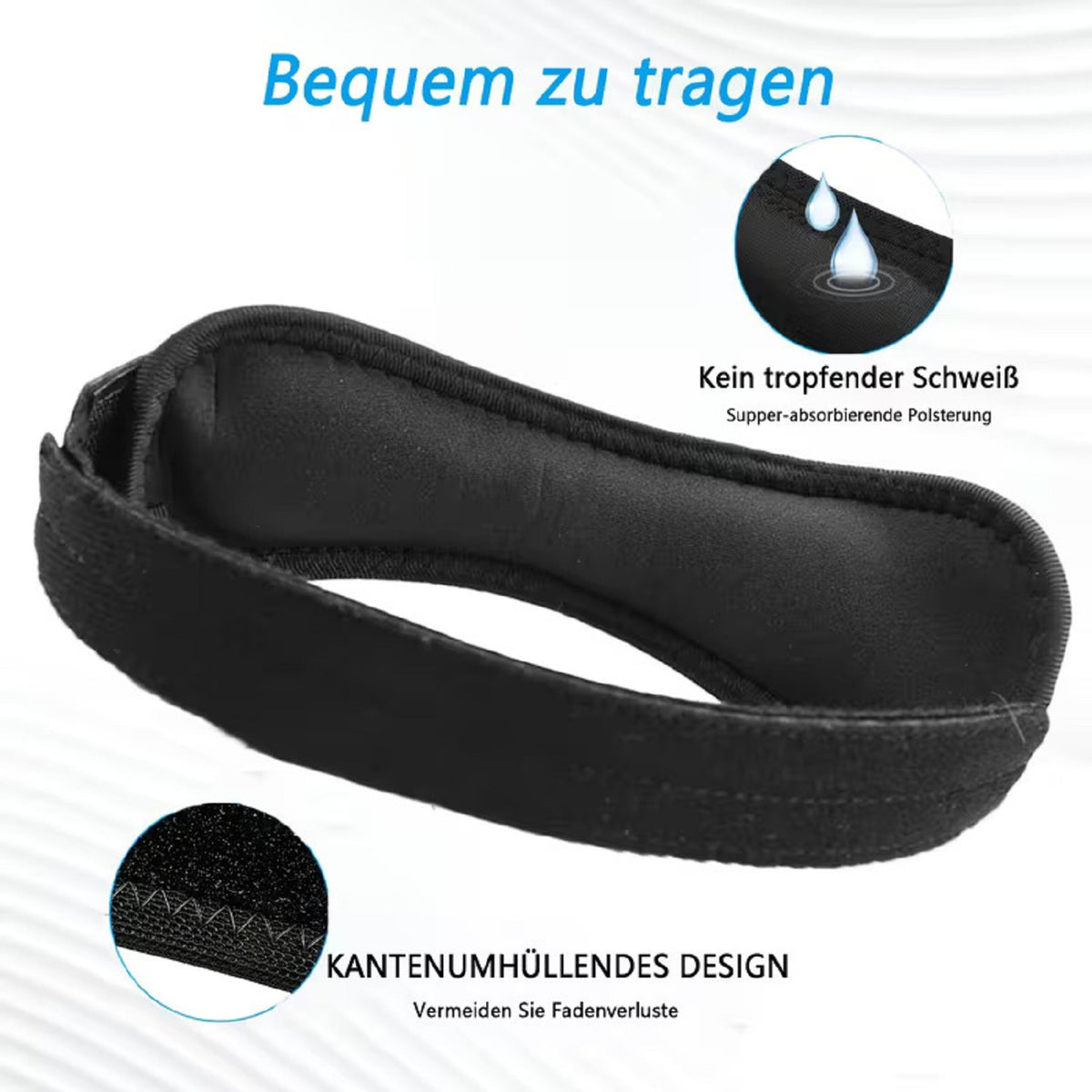 Patella Knieband mit Drehverschluss, für Sport & Alltag, stabilisiert die Kniescheibe