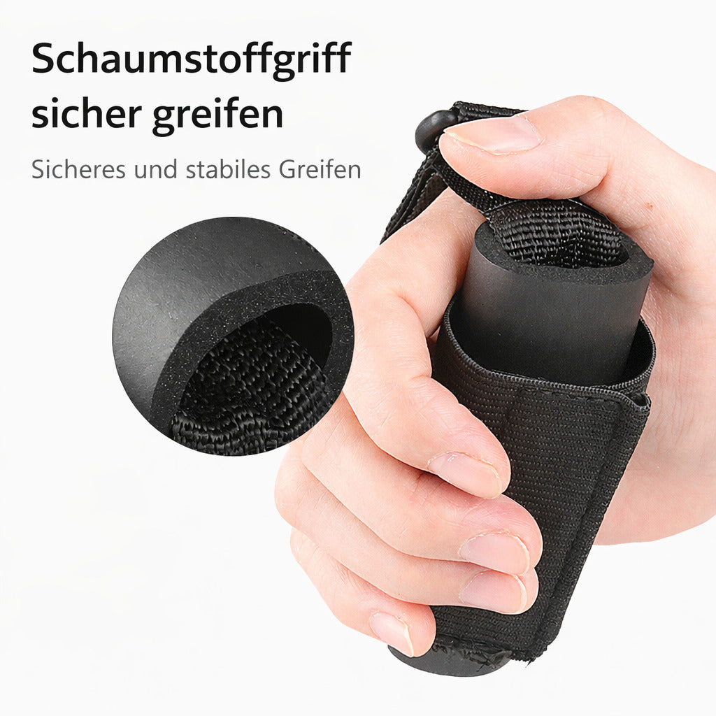 Universal Handgriffhilfe, verstellbares Esshilfe Band für Besteck, rutschfest für Alltag