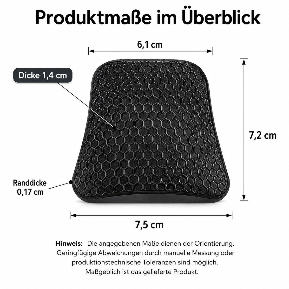 COOL-i 2 Paar Gel-Fußgewölbe-Pads, selbstklebend, zuschneidbar, wiederverwendbar & transparent