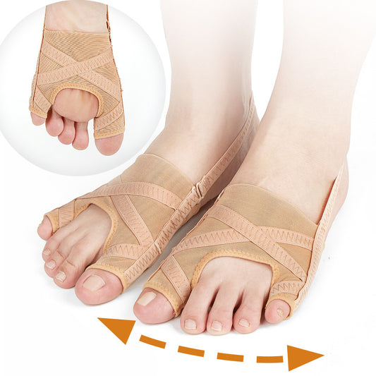 Cool-i® Hallux Valgus Zehenspreizer – Verstellbare Korrekturschiene für Damen & Herren, 1 Paar
