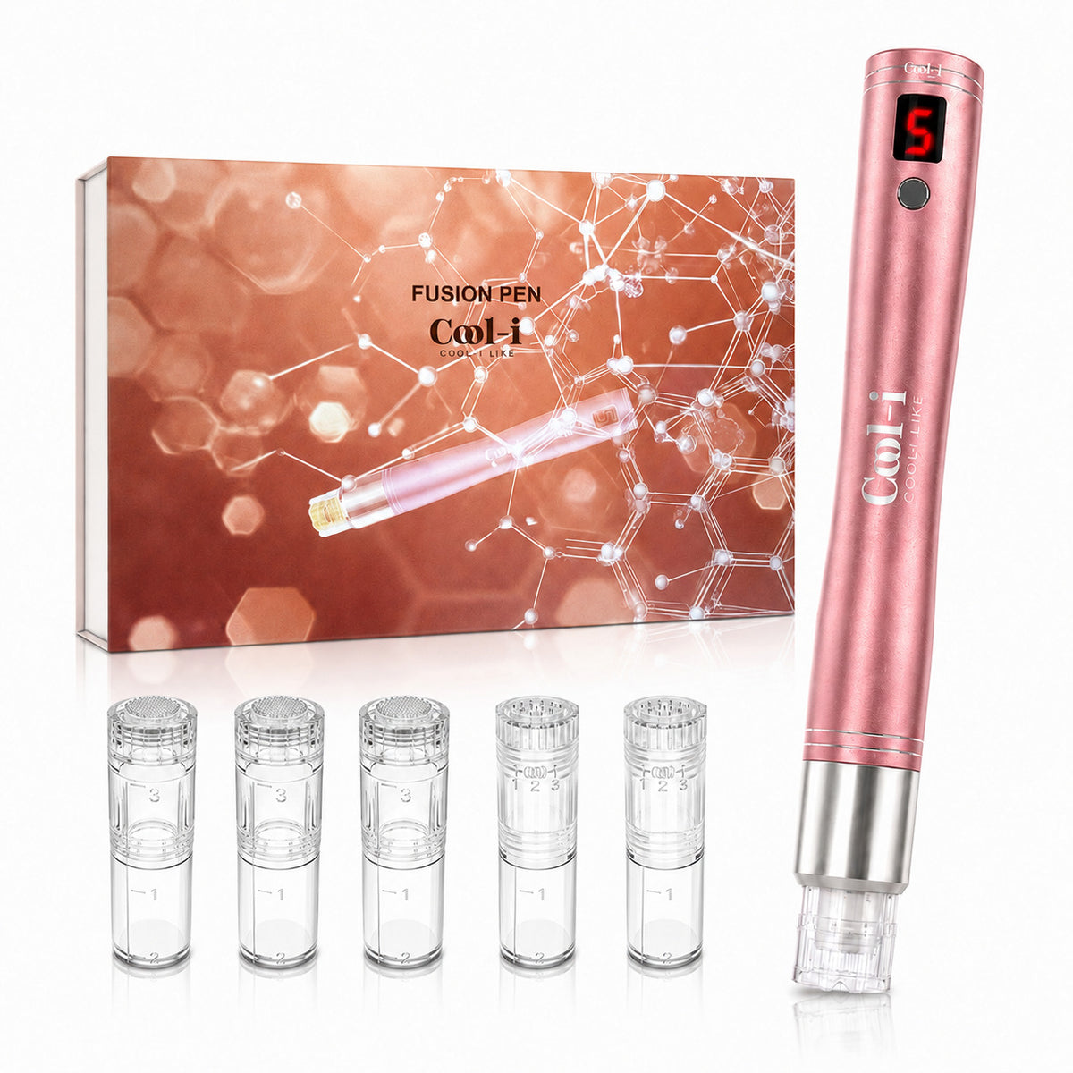Cool-i® Fusion Pen, neue Generation mit 3 ml Kartusche, einstellbare Abgabe, 5 Stufen & Sicherheitsstopp A3