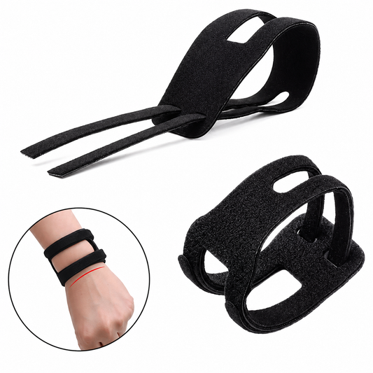 2er Set Handgelenkbandage, verstellbar & elastisch, atmungsaktiv für Alltag & Sport