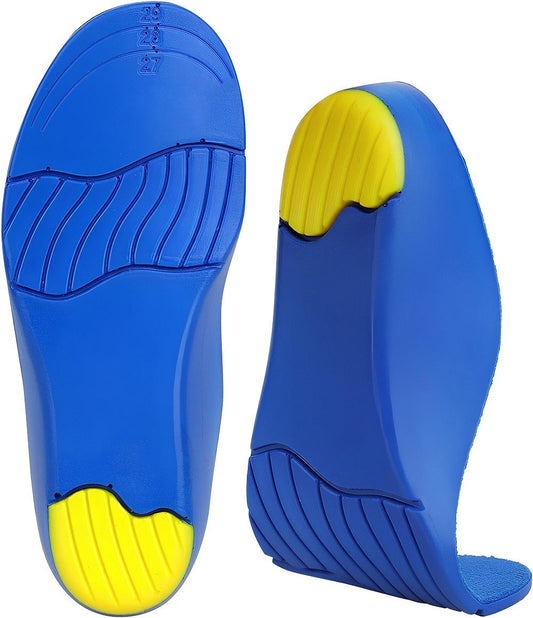Orthopädische 3D Einlegesohlen,Fußgewölbestütze, atmungsaktiv & zuschneidbar