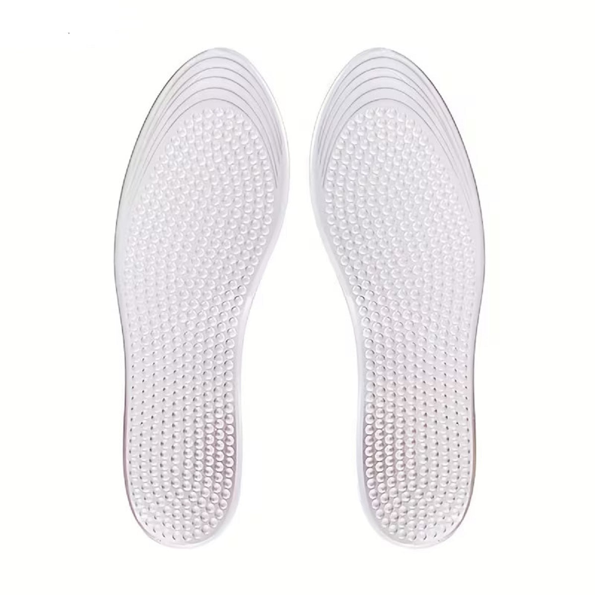 Silikon Massage Einlegesohlen, atmungsaktiv, bequem & rutschfest, für Sport & Freizeitschuhe