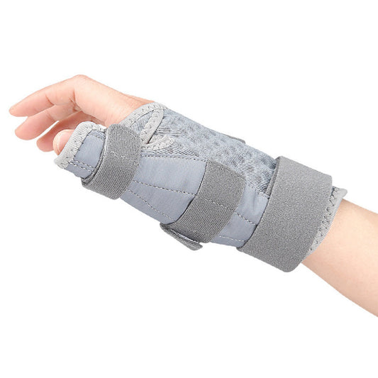 Daumenbandage mit Handgelenkstütze, verstellbare Daumenschiene, atmungsaktiv & stabil