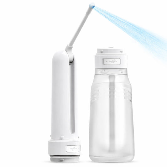 Tragbares elektrisches Bidet, 400 ml Tank, wiederaufladbar, 3 Sprühmodi, wasserdicht für Reise & Zuhause