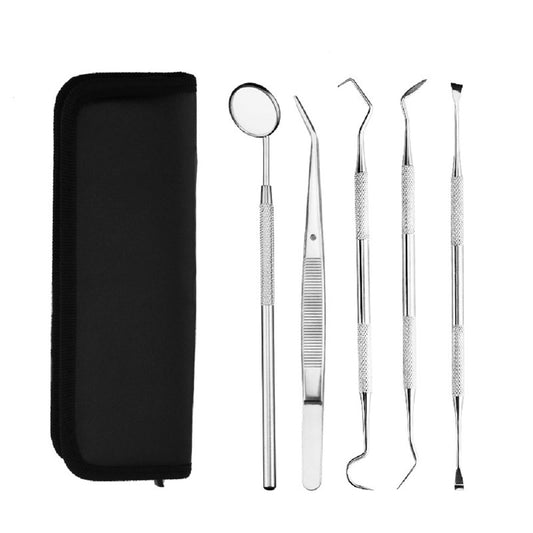 Zahnpflege Set,5 teiliges Reinigungsset für Zahnzwischenräume & tägliche Mundhygiene