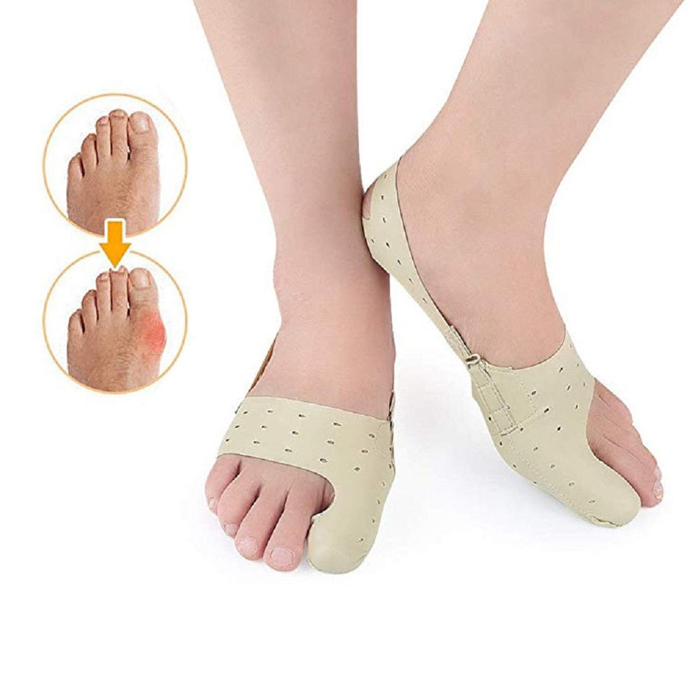 Hallux Bandage 1 Paar, weich & atmungsaktiv, Komfort Bandage für Ballenzehen