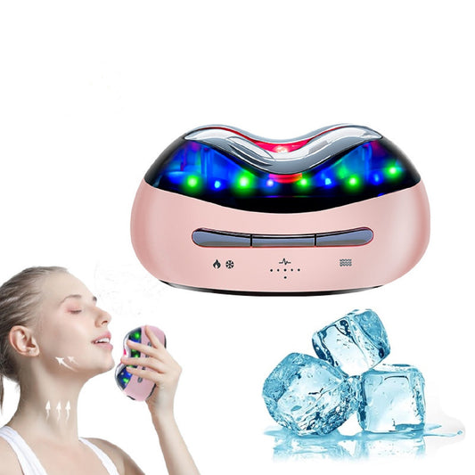 Cool-i ® Multifunktionales Heiß & Kalt Beautygerät mit EMS, LED Licht & Vibration Für Gesicht, Hals & Körper, kabellos, IPX6