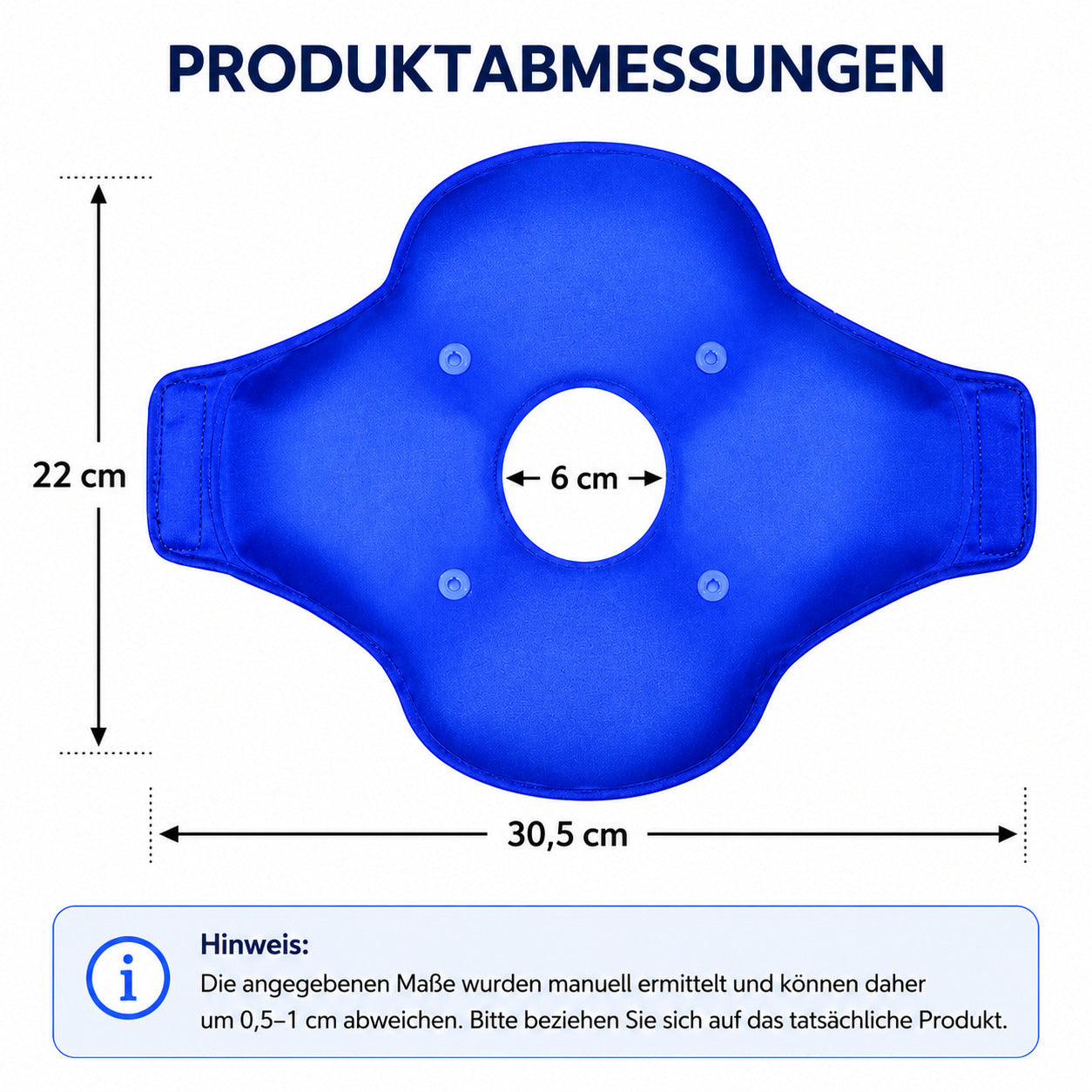 COOL-i Gel Kniekompresse kalt & warm, wiederverwendbar mit Klettband