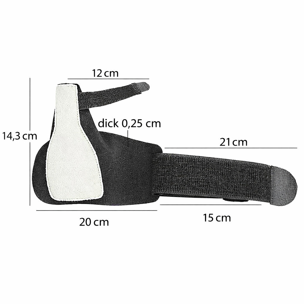 Daumen Handgelenk Bandage mit Alu-Schiene, verstellbar, für links & rechts, stabil & komfortabel im Alltag