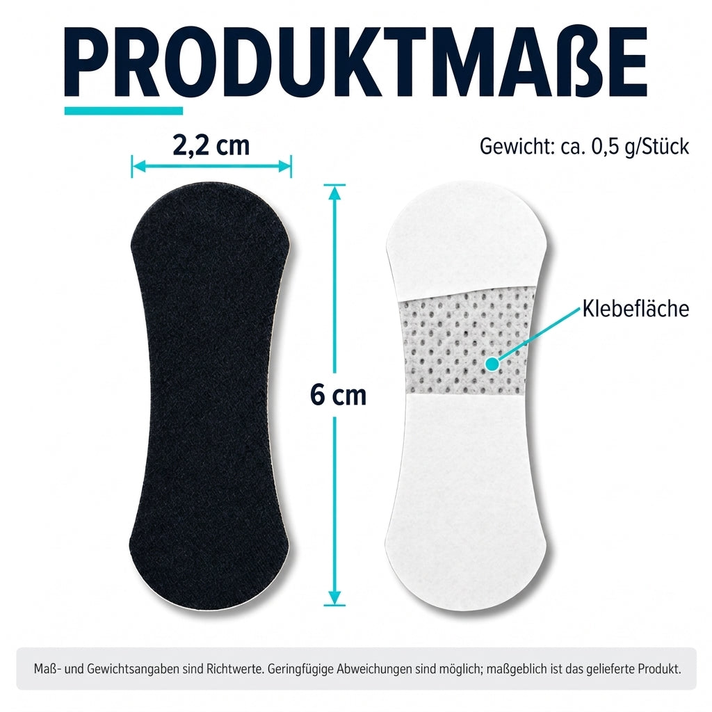 COOL-i Nasenpflaster 30 Stück, Nasenpflaster mit 3 flexiblen Streifen, selbstklebend, für Alltag & Sport