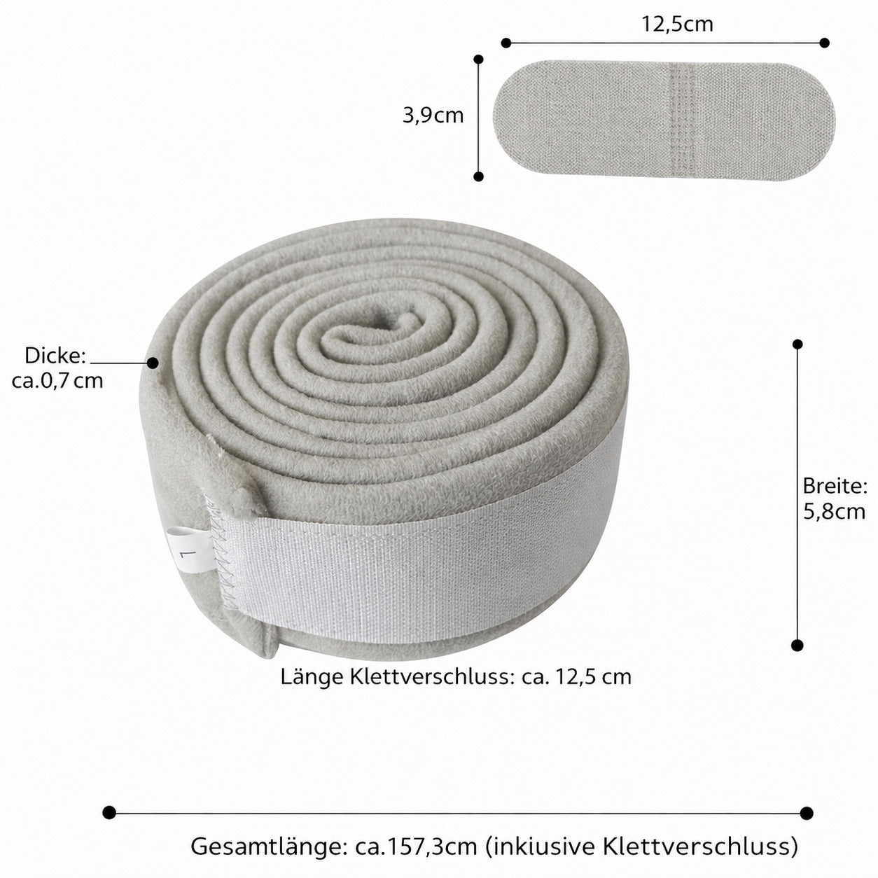 Verstellbare Armschlinge Schultergurt, Zuschneidbar, Leicht & Atmungsaktiv, Armstütze für Alltag & Unterstützung
