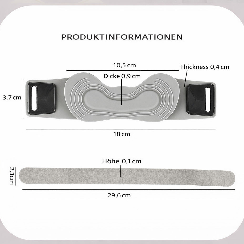 2er Set Patellaband Kniebandage verstellbar, rutschfest, atmungsaktiv, für Sport & Alltag, Kniesehnenstütze