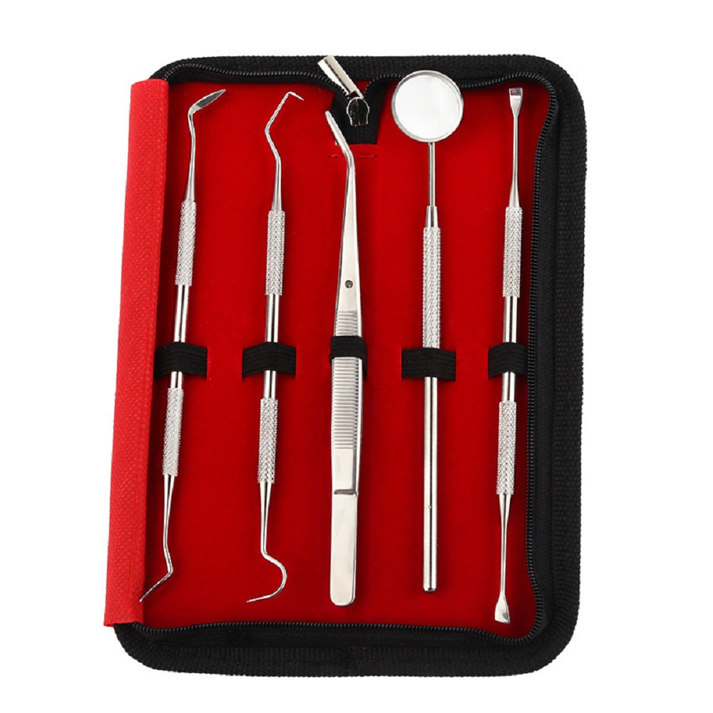 Zahnpflege Set,5 teiliges Reinigungsset für Zahnzwischenräume & tägliche Mundhygiene