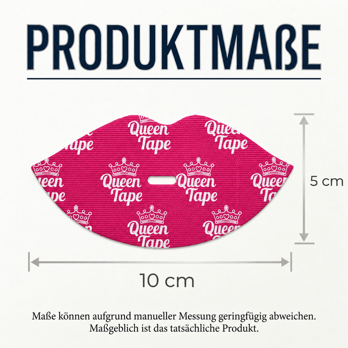 COOL-i Lippenförmiges Mundtape, 30 Stück, selbstklebende Lippenstreifen mit Mittelöffnung