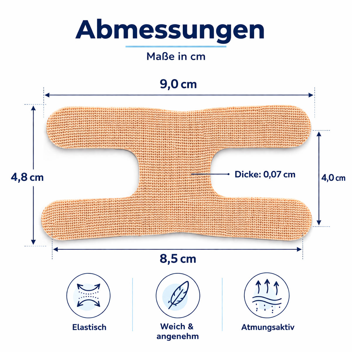 10er Set Finger Tape selbsthaftend, elastisch, atmungsaktiv, hautfreundlich, zuschneidfrei, Anti Reibung Schutz