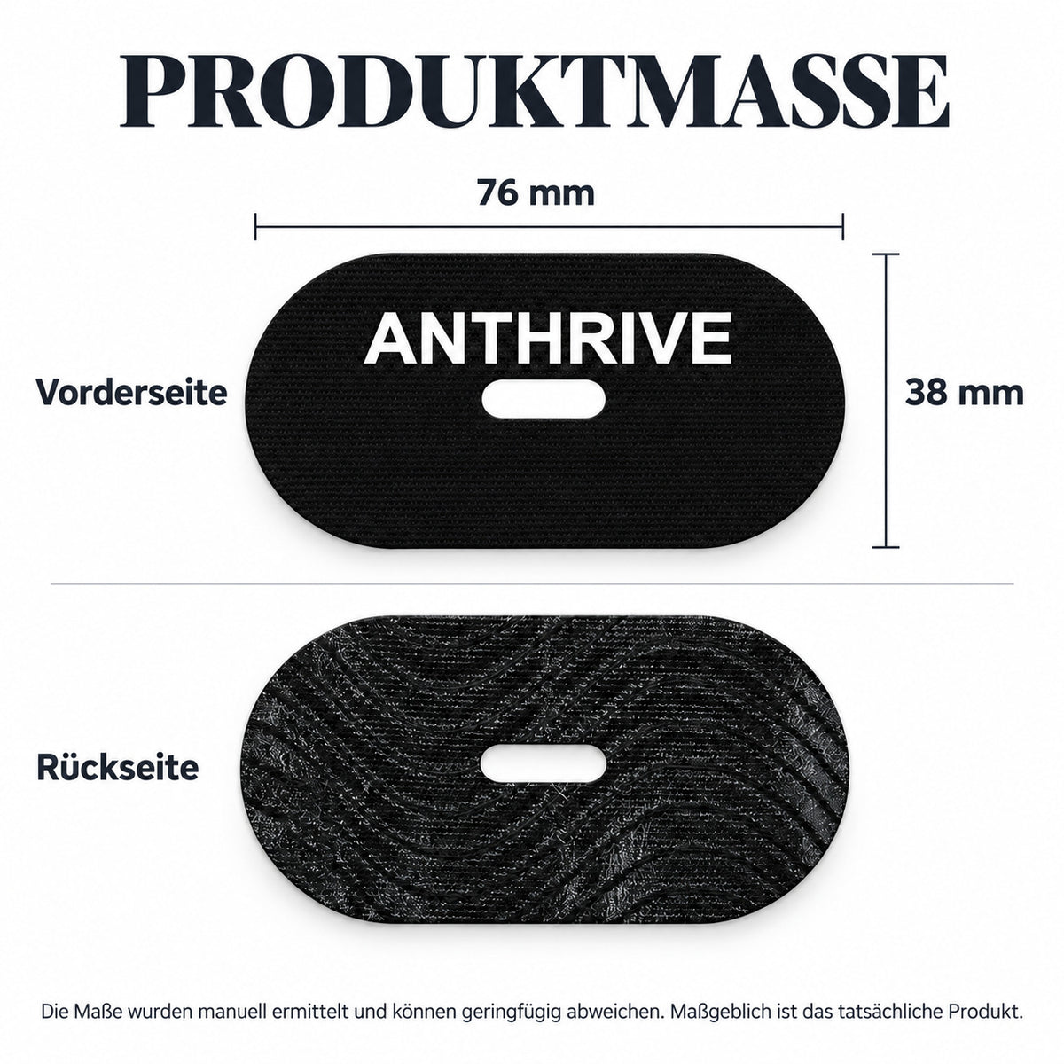 COOL-i Mundpflaster zum Schlafen, 30 Stück Mouth Tape mit Mittelöffnung, selbstklebend, Vliesstoff, Schwarz