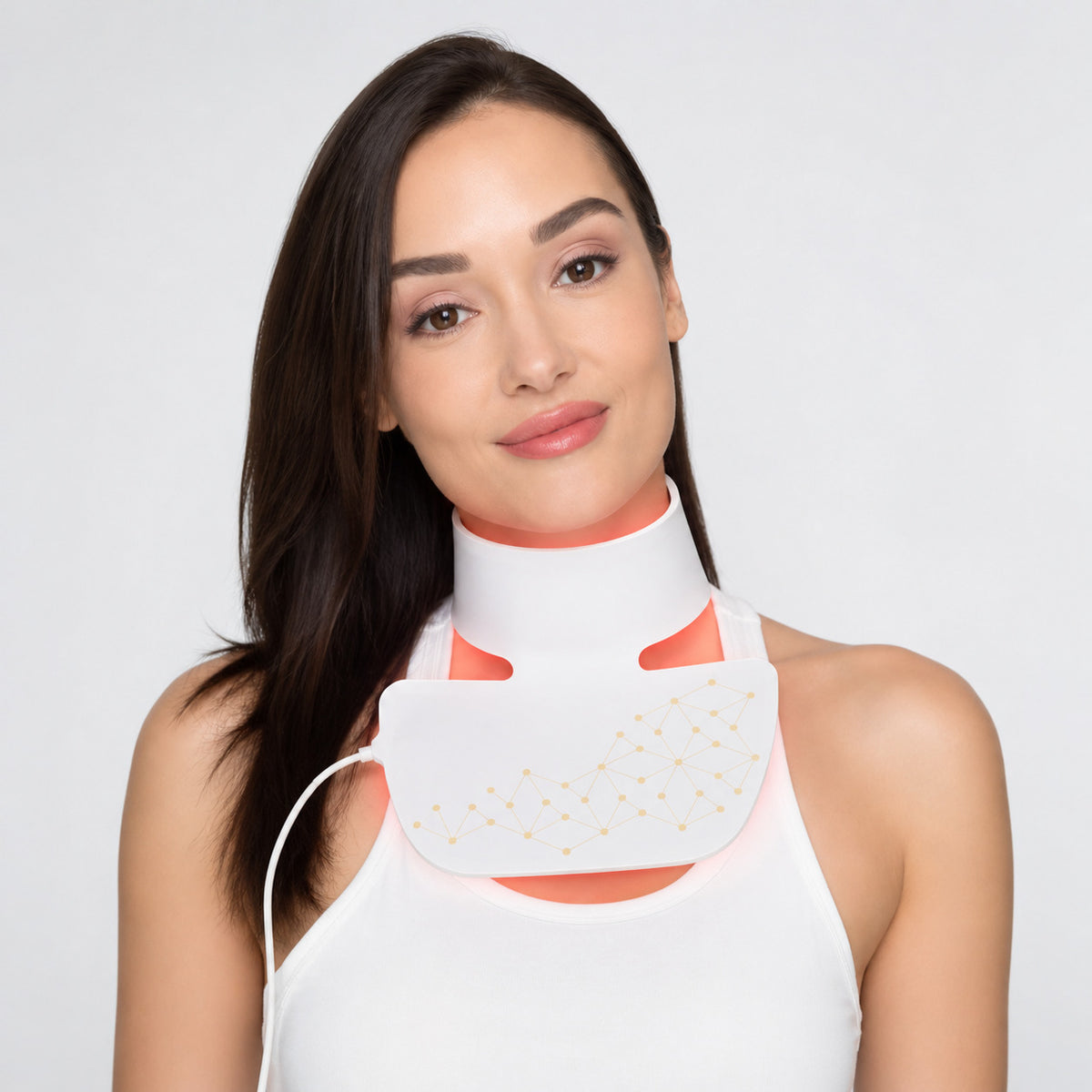 Nacken- und Oberkörper-Rotlichttherapie Maske