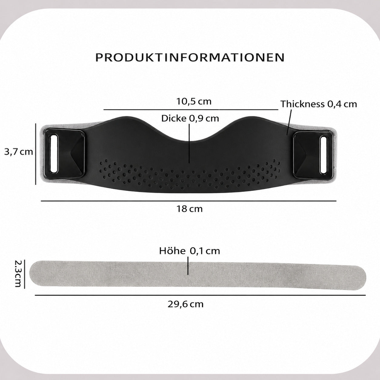 2er Set Patellaband Kniebandage verstellbar, rutschfest, atmungsaktiv, für Sport & Alltag, Kniesehnenstütze