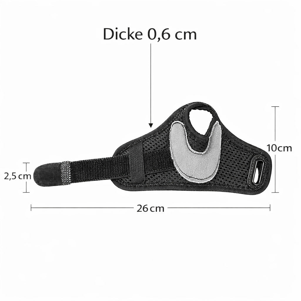 Daumen & Handgelenkbandage mit Aluminium-Schiene, verstellbare Stütze mit Klettverschluss für Alltag & Sport