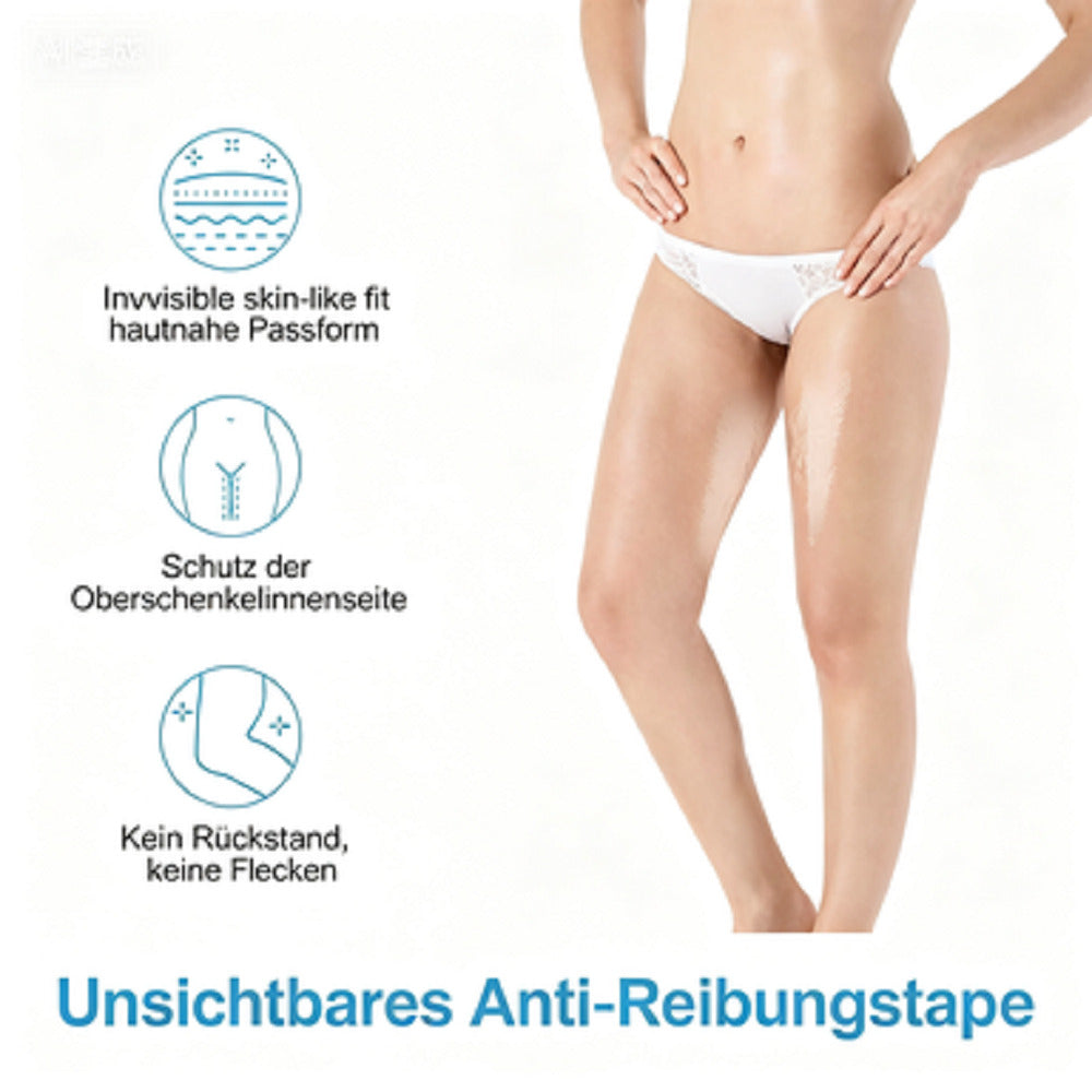 30er Set Oberschenkel Pflaster, transparent, selbsthaftend, schweißresistent & hautfreundlich