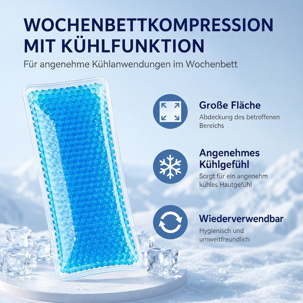COOL-i 2er Set Gel Kühl & Wärmekompressen mit Stoffhüllen, wiederverwendbar & vielseitig