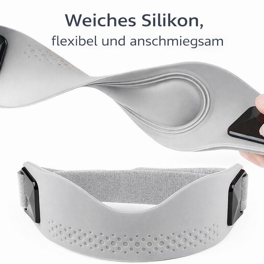 2er Set Patellaband Kniebandage verstellbar, rutschfest, atmungsaktiv, für Sport & Alltag, Kniesehnenstütze