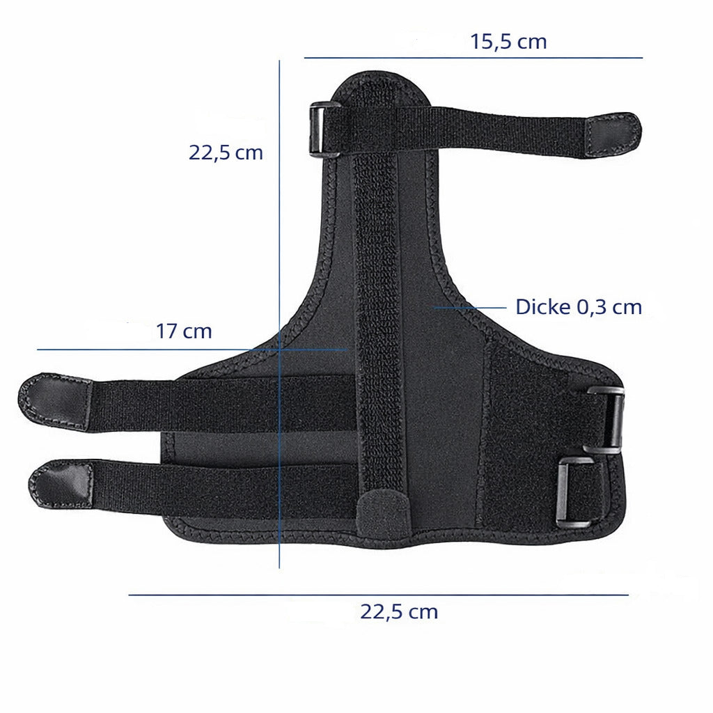Kleinfinger Schiene verstellbar, Fingerbandage mit Aluminiumstütze, atmungsaktiv, Unterstützung für Alltag & Fingerstabilisierung