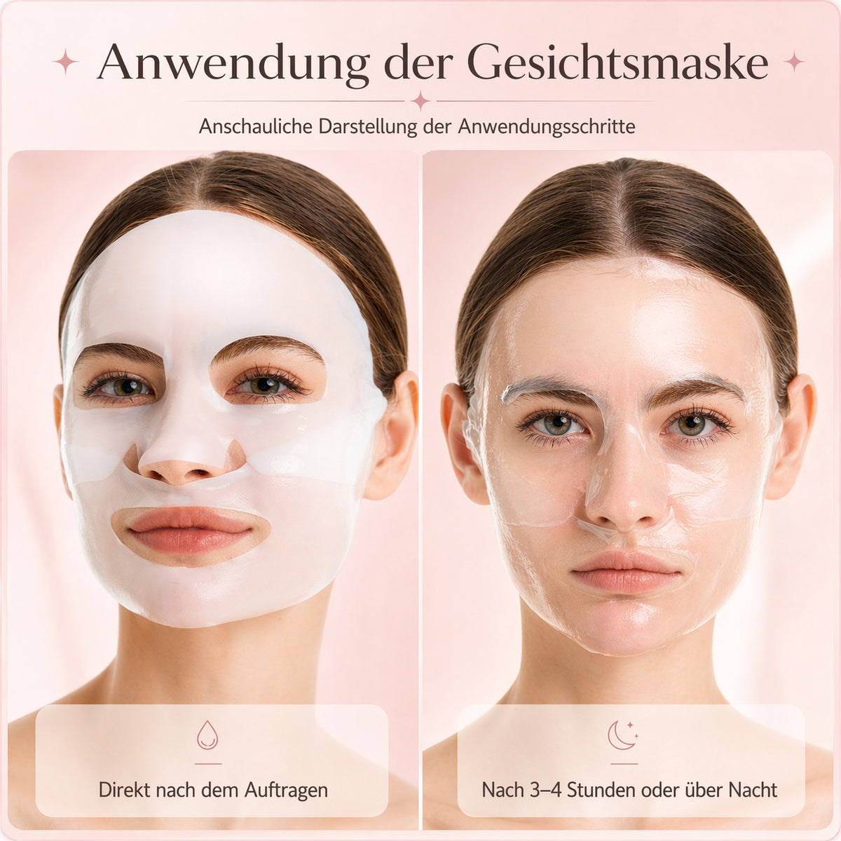 Cool-i® Bio Collagen Real Deep Maske – 5 Stück | Collagen & Kupferpeptide | Beruhigende & feuchtigkeitsspendende Pflege