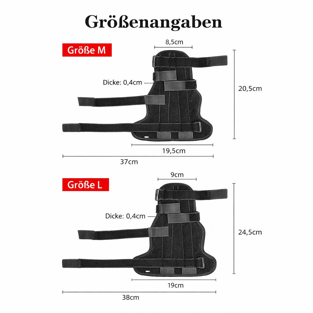 Finger und Handgelenksbandage mit zwei Aluminiumstützen, verstellbar, atmungsaktiv, links/rechts tragbar, 1 Stück