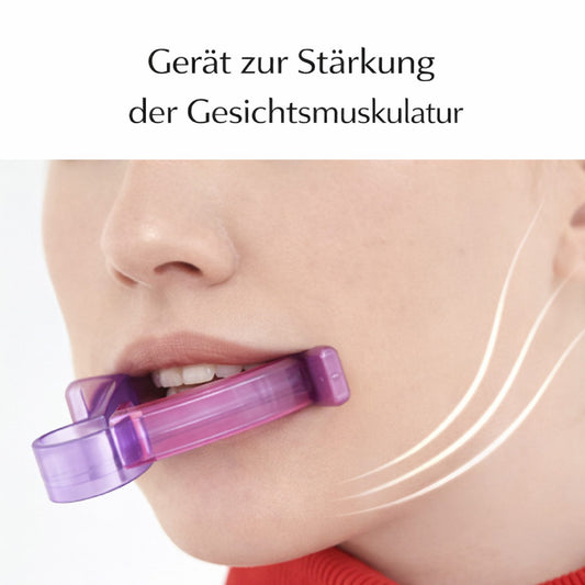 Gesichtstrainer Mundstück,Tool für Lippen& Kieferübungen,tragbar,für tägliche Nutzung