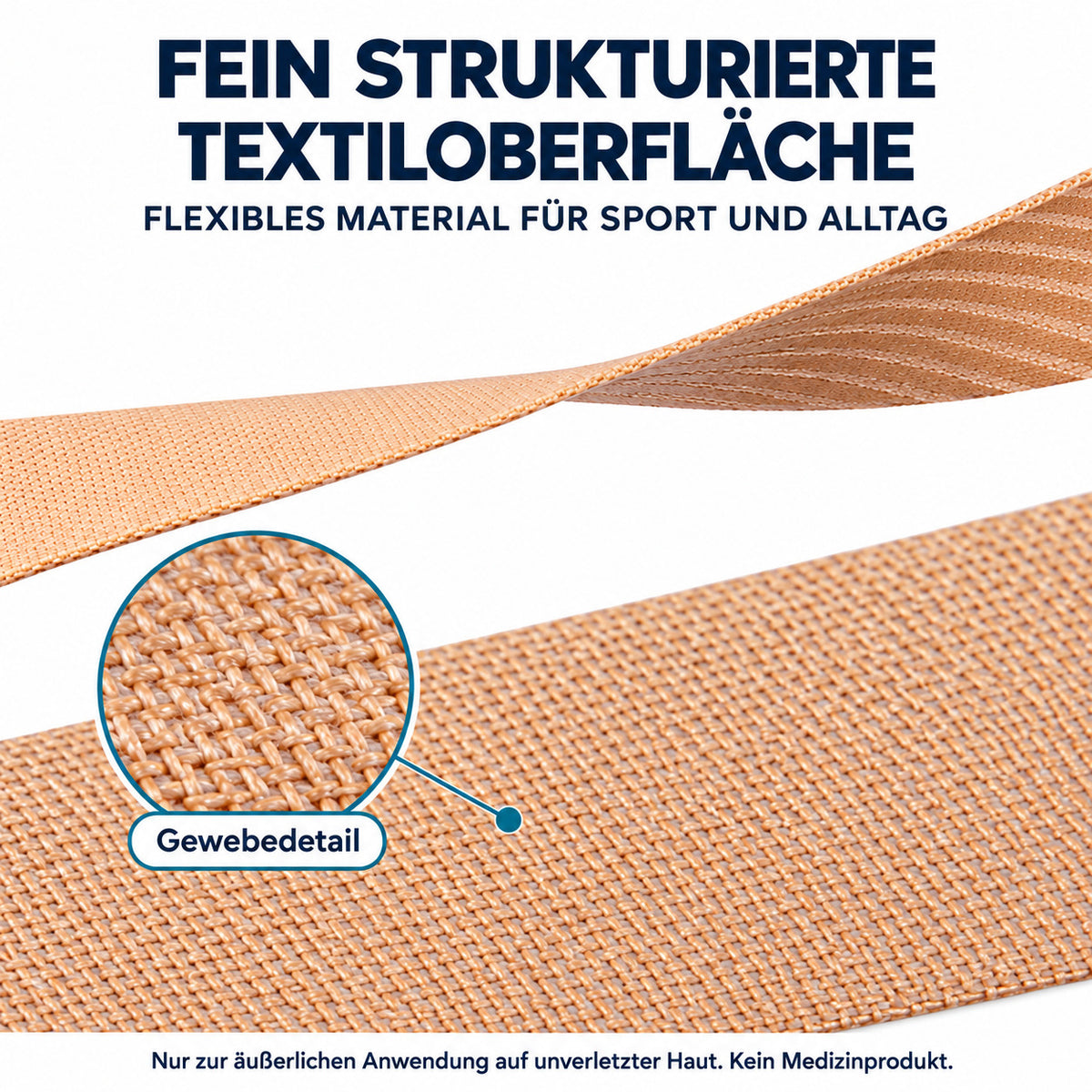 COOL-i Knie Tape 12 Stück, vorgeschnittenes Kinesiologie Tape, elastisch, selbstklebend, für Sport