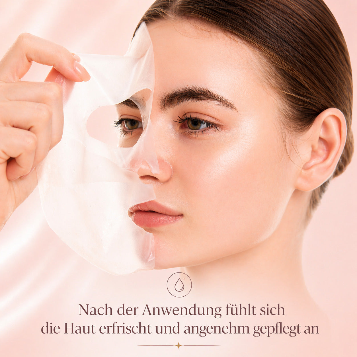 Cool-i® Bio Collagen Real Deep Maske – 5 Stück | Collagen & Kupferpeptide | Beruhigende & feuchtigkeitsspendende Pflege