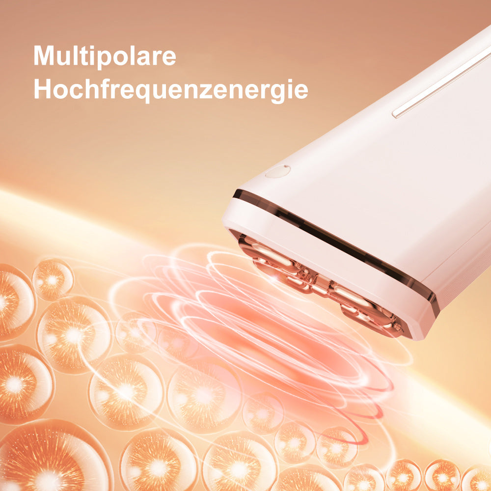 Cool-i ® RF & EMS Gesichtspflegegerät mit Lichtanwendung – Kabelloses Hautpflegetool für ergänzende Straffung & Regeneration