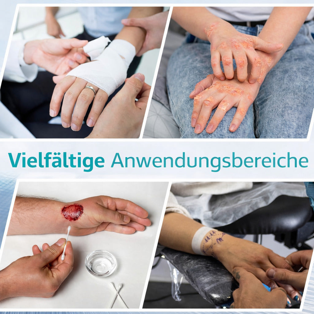 Wasserdichte Dusch-Schutzhülle für Hand – Wiederverwendbarer TPU Schutzüberzug mit elastischem Silikonring