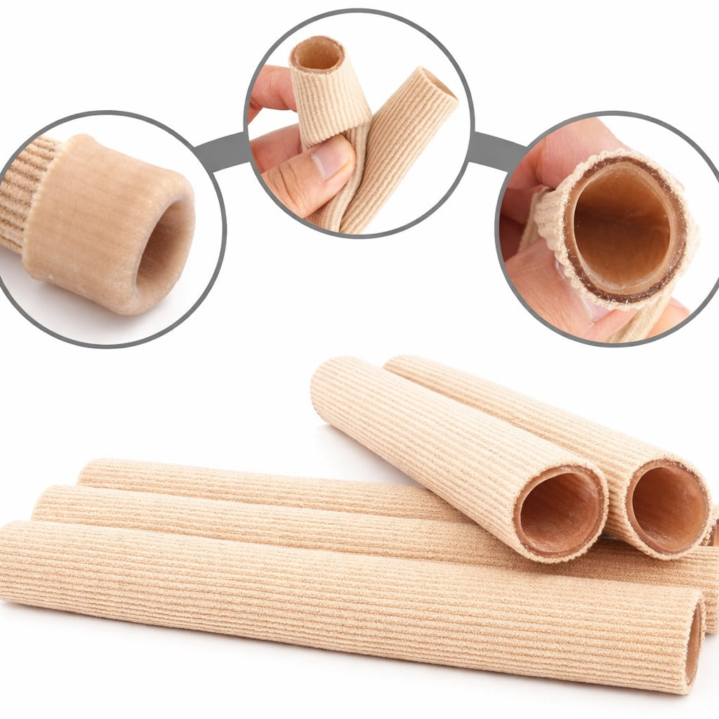 Silikon Zehenschutz Schlauchbandage Fingerbandage Fingerschutz Gel Zehenpolster