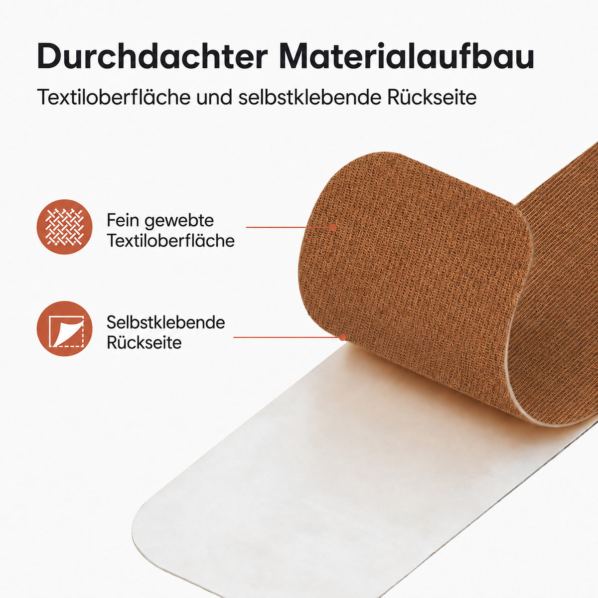 COOL-i 12er Hallux Tape, T-Tape für Großzehe, elastisch, atmungsaktiv & latexfrei