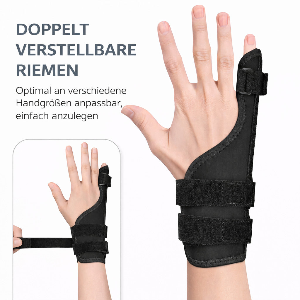 Kleinfinger Schiene verstellbar, Fingerbandage mit Aluminiumstütze, atmungsaktiv, Unterstützung für Alltag & Fingerstabilisierung