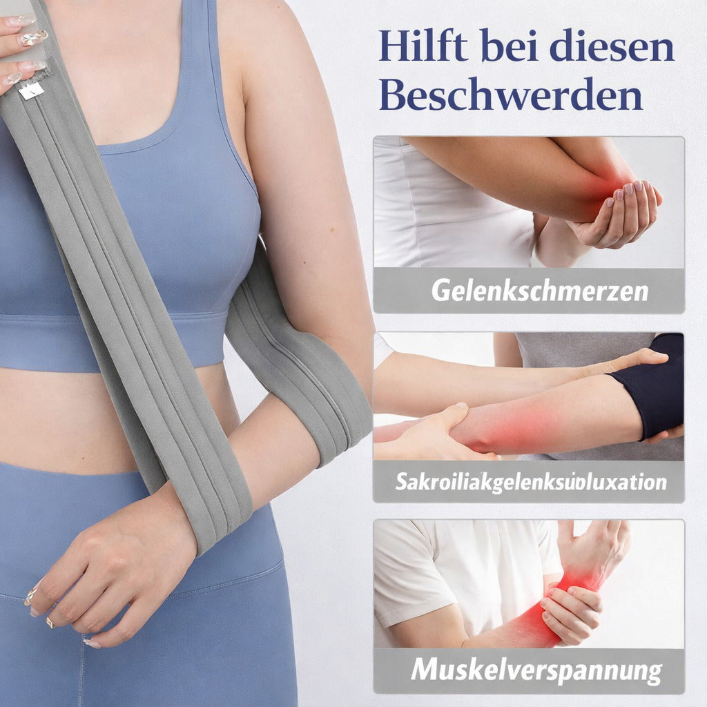 Verstellbare Armschlinge Schultergurt, Zuschneidbar, Leicht & Atmungsaktiv, Armstütze für Alltag & Unterstützung