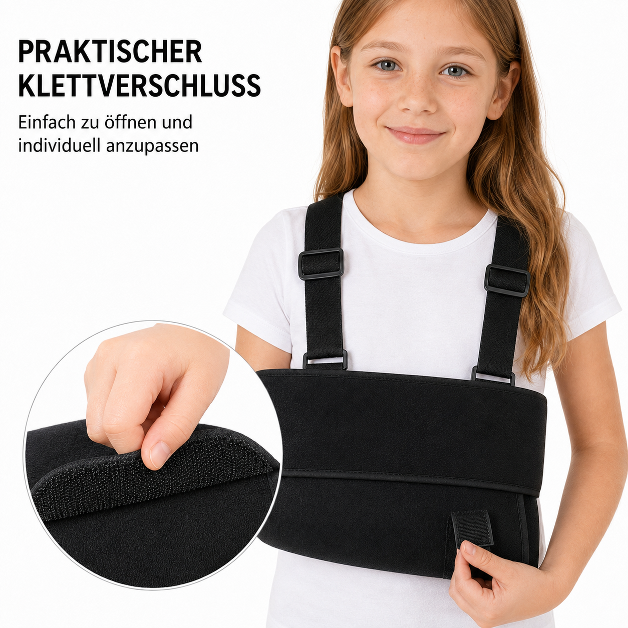 COOL-i Armschlinge mit Schultergurt, verstellbar & gepolstert, für linken und rechten Arm