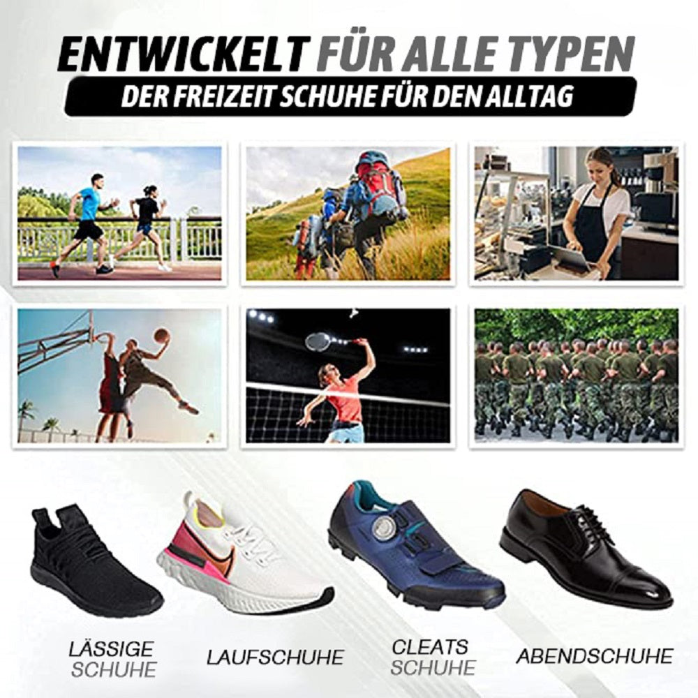 Einlegesohlen 1 Paar TPR Dämpfungseinlagen, Komfort bei Plattfuß & Überpronation