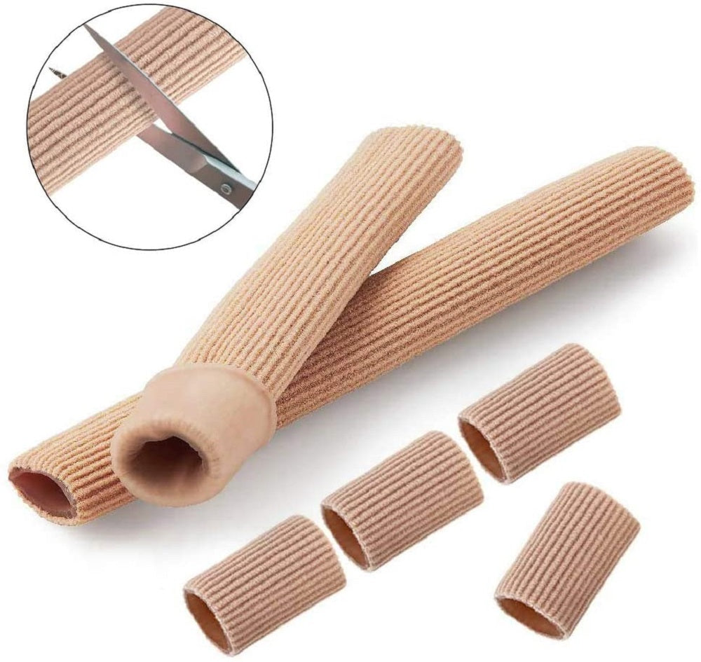 Silikon Zehenschutz Schlauchbandage Fingerbandage Fingerschutz Gel Zehenpolster