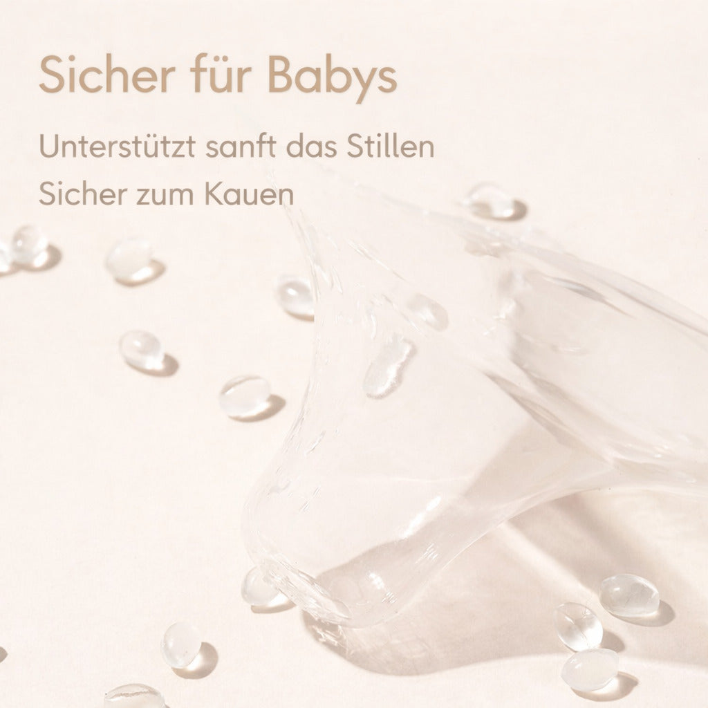 Stillhütchen Silikon 2er Set mit Box – weiche Brustwarzen Schutzhütchen BPA frei, wiederverwendbar & hautfreundlich