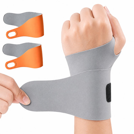 2er Set Handgelenkbandage elastisch, ultradünn, verstellbar, atmungsaktiv, für Sport, Arbeit & Alltag
