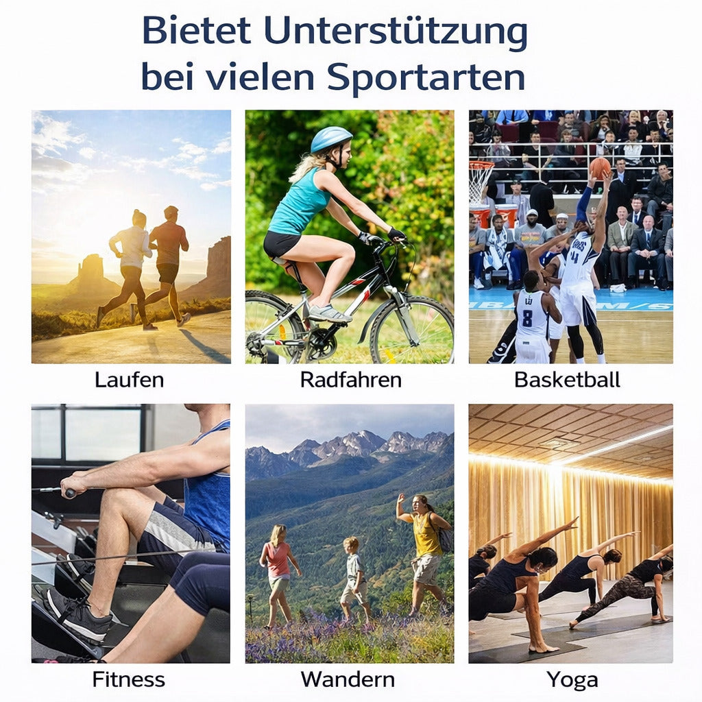 2er Set Knöchelbandage elastisch, verstellbar, atmungsaktiv, stabilisierend, für Alltag & Sport, links & rechts