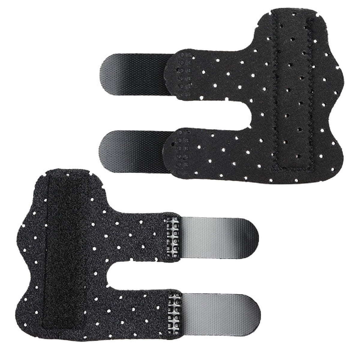 Fingerschiene verstellbar mit Aluminiumstütze – Fingerbandage stabilisierend, atmungsaktiv, für Alltag & Arbeit, 2 Stück