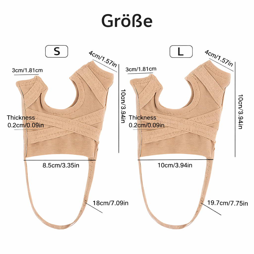 Cool-i® Hallux Valgus Zehenspreizer – Verstellbare Korrekturschiene für Damen & Herren, 1 Paar