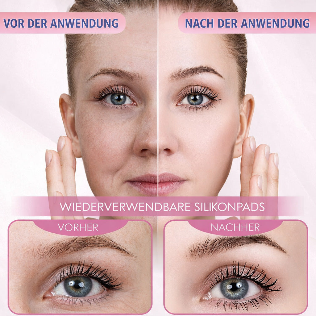 Kosmetikbehandlungsgerät Anti-Falten Silikonpads – 11-teiliges Set 11 Stk. Silikon Anti-Falten-Abdeckung Gesicht, Hals & Brust